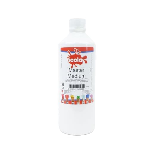 Image of Scola Premium PVA Kids Glue, 600ml, School Supplies, Art and Crafts Projects, Children's Craft Projects, For Kids