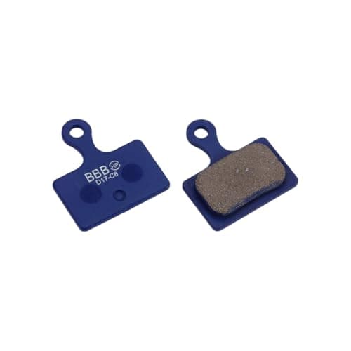 Image of BBB Cycling Unisex's BBS-561 Stop HP Organic High Performance Bike Disc Brake Pad for Shimano Flat-Mount BR-RS505/805, 1 Pair (2 Pieces), blau