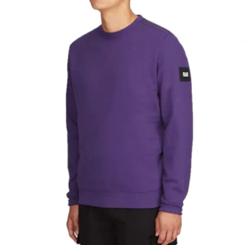Image of Weekend Offender Men's F bomb SS22 Sweater Ink (Large)