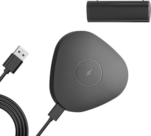 Image of DUSTEWQ Dedicated magnetic charging dock, portable Bluetooth speaker wireless charger compatible with Sonos Roam Gen1/Gen2/SL, suitable for Sonos Roam SL portable Bluetooth speaker (Black)