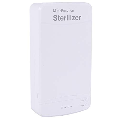Image of Kznifmk Cell Phone Cleaner UV Lamp Cell Phone Cleaner Box Suitable for All Android Phones Toothbrush Watch Keys