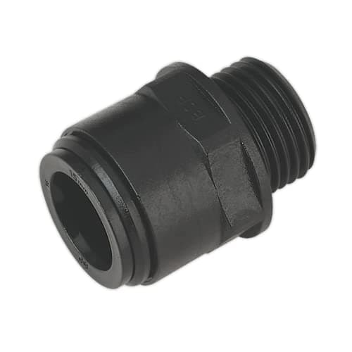 Image of Sealey CAS15SA 15mm Straight Adaptor 1/2"BSP - Pack of 2