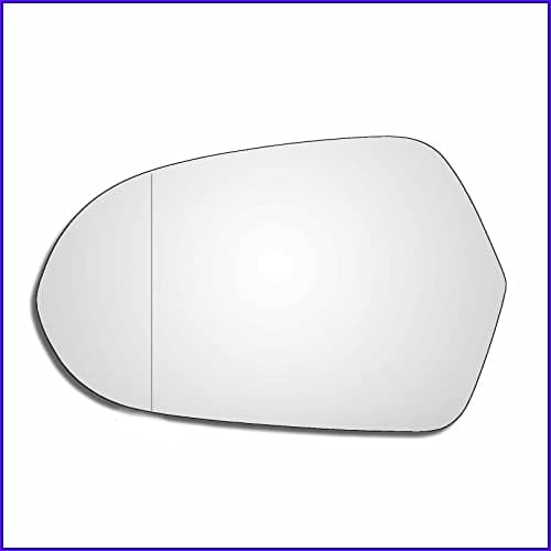 Image of FITS Audi A6 / S6 C7 2012-2018 DOOR WING MIRROR GLASS aspheric LEFT SIDE BY WCM