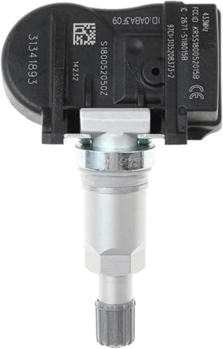 Image of Tire Tyre Pressure Monitoring Sensor, TPMS Replacement, Valve Stem, Fit For Volvo C30 Electric S60 S80/S80L V40/V40 Cross V60 Cross V70/XC70 XC60, 31341893