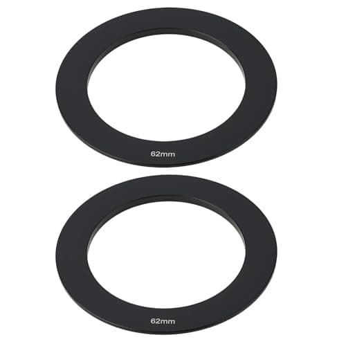 Image of Create idea 2 PCs 62mm Metal Ring Adapter Compatible With Cokin P Series Filter Holder