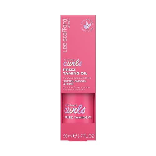 Image of Lee Stafford For The Love Of Curls Frizz Taming Oil For Waves, Curls & Coils