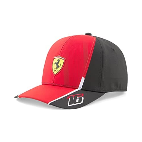 Image of Scuderia Ferrari - 2023 Charles Leclerc Cap - Unisex - Red - Size: One Size