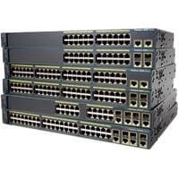 Image of WS-C2960-24TT-L Cisco Catalyst 2960-24TT - Switch - 24 ports - EN, Fast EN - 10Base-T, 100Base-TX + 2x10/100/1000Base-T(uplink) - 1U (Refurbished)