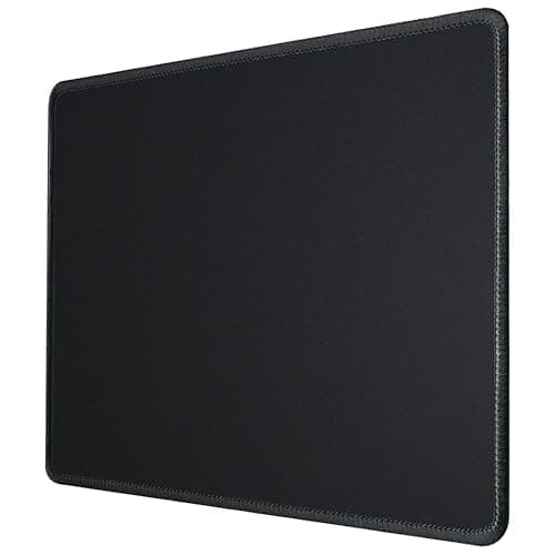 Image of Silent Monsters Mouse Mat Small 10 x 8 inches / 25 x 20 cm, black Mouse Pad, Stitched Edges, washable & rollable Mouse Pad, Gaming Home Office Mousemat, Mousepad non-slip & quiet, Desk Mat