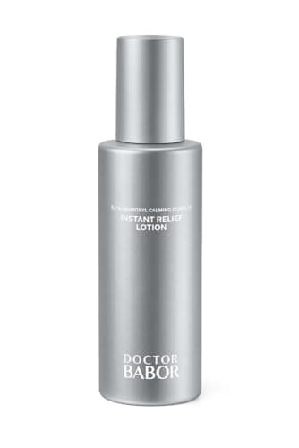 Image of DOCTOR BABOR Instant Relief Lotion | Light face cream as an immediate aid for stressed and sensitive skin | Reduces redness and soothes irritation | vegan | 150ml