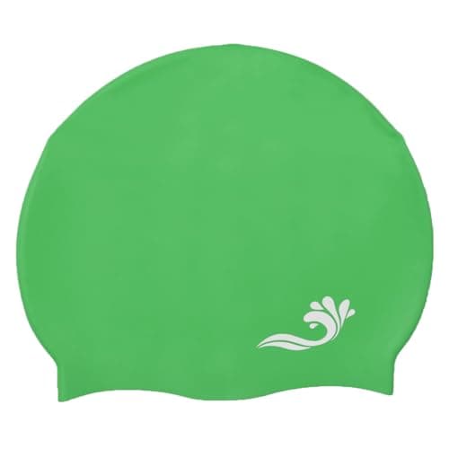 Image of Soaked Silicone Swim Hat (Green)