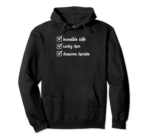 Image of Incredible Wife Loving Mom Awesome Mociute Lithuanian Pullover Hoodie