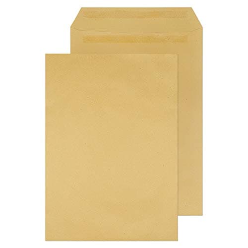 Image of Blake Purely Everyday 381 x 254 mm 115 gsm Pocket Self Seal Envelopes (13890) Manilla - Pack of 250