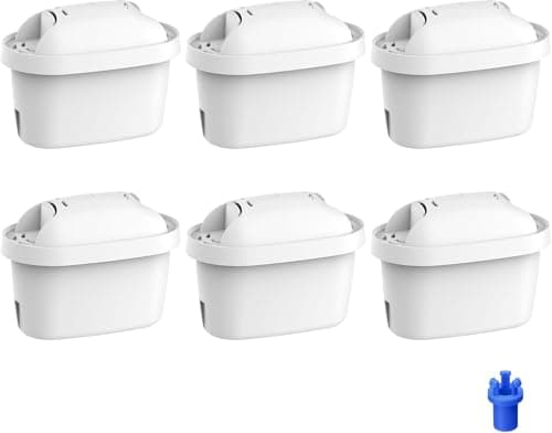 Image of Waterdrop Water Filter Cartridges, Replacement for Brita® Maxtra+® Plus, Maxtra Pro® All-in-1, Compatible with Brita® Marella® Jug and Kettle, Reduce PFAS, PFOA/PFOS, TÜV SÜD, NSF Certified (6)