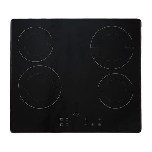 Image of CDA 4 Zone 58cm Ceramic Hob - Black