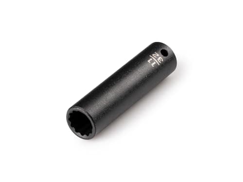 Image of TEKTON 1/4 Inch Drive x 11/32 Inch Deep 12-Point Impact Socket | SID03209