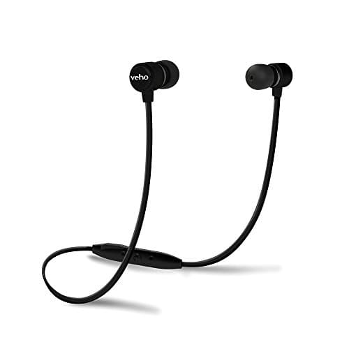 Image of Veho ZB-2 In-Ear Premium Bluetooth Headphones with Built-in Microphone and Remote Control - Black (VEP-015-ZB2)