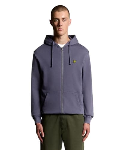 Image of Lyle & Scott Mid Layers Zip Through Hoodie X854 Graystone, L
