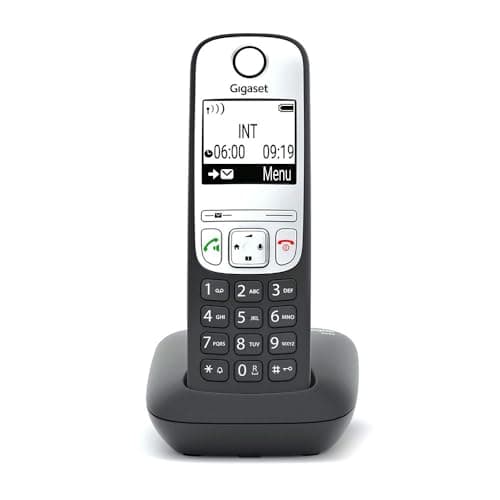 Image of Gigaset A690 black wireless analogue DECT display hands phone book for up to 100 entries, S30852-H2810-B101