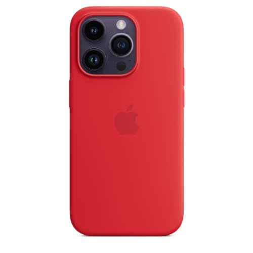 Image of Apple iPhone 14 Pro Silicone Case with MagSafe - (PRODUCT) RED ​​​​​​​