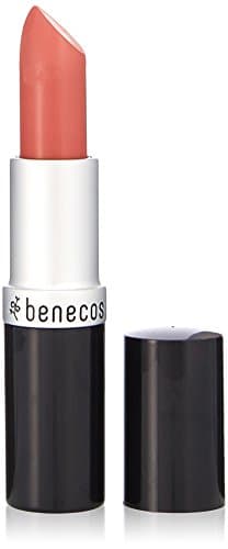 Image of Benecos Natural Cosmetics - Lipstick - Shimmering - with Organic Jojoba Oil & Organic Beeswax - Pink Honey - 4,5 g