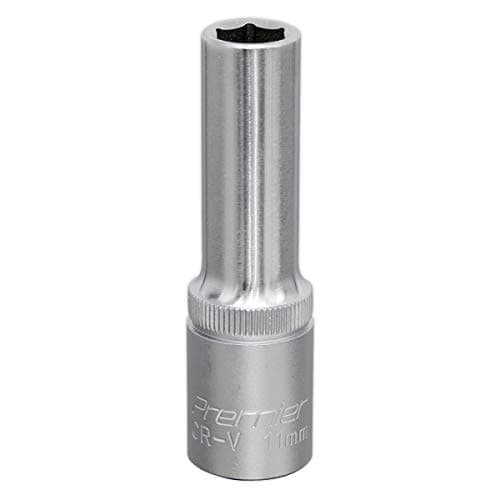 Image of Sealey S1211D Walldrive Socket 11Mm Deep 1/2Sq Drive