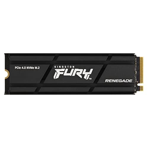 Image of Kingston FURY Renegade 2000G PCIe 4.0 NVMe SSD W/ HEATSINK For gamers, enthusiasts and high-power users - SFYRDK/2000G