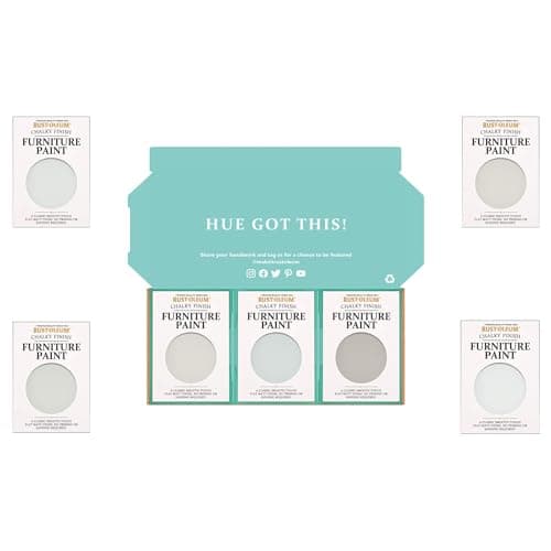 Image of Rust-Oleum Furniture Paint in Chalky Finish – Delicate Greys Tester Box