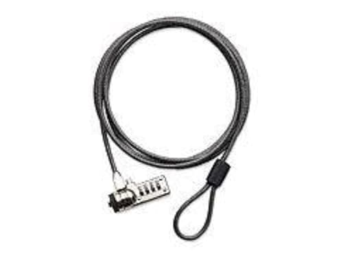 Image of Targus DEFCON T-Lock Resettable Combo Cable Lock for Laptop Computer and Desktop Security (PA410U)