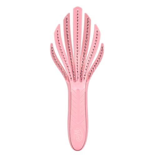 Image of Wet Brush Go Green Curl Detangler Hairbrush, Made from Plant Based Plastic, Soft Intelliflex Bristles, For All Curl Types