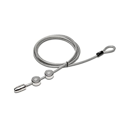 Image of Kensington Mac Pro and Pro Display XDR Locking Kit, Computer Anti Theft Security Tether Device, 2.4 Metre Secure Flexible Carbon Steel Cable Lock - K63150WW