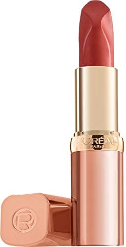 Image of L’Oreal Paris Color Riche Les Nus Satin lipstick, 181 Intense, long-lasting and nourishing, enriched with Argan Oil and Vitamin E.