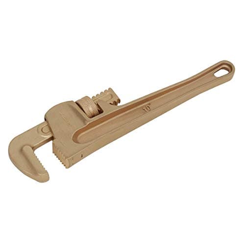 Image of Sealey NS069 250mm Pipe Wrench Non-Sparking