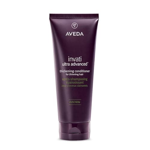 Image of Aveda Invati Ultra Advanced Thickening Conditioner Rich | Step 2 of 4 | Reduces Hair Loss by 77%* | for Medium to Thick Thinning Hair Types | Normal to Oily Scalp | 96% Naturally Derived**, 200ml