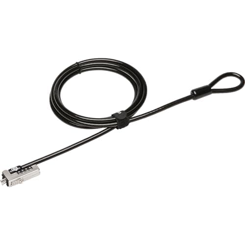 Image of Kensington Slim NanoSaver Combination Ultra Cable Lock, Extra Thick Premium Lockhead High Security Protection, 1.8m Strong Carbon Steel, Pivoting Anti Theft Tether for Laptops & Devices (K60629WW)
