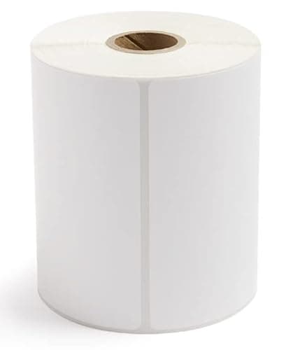 Image of 4" x 2" (102mm x 51mm) Direct Thermal Labels 1000 Per Roll for Zebra, Citizen, Toshiba Printers - 2000 Labels / 2 Rolls (BPA Free)