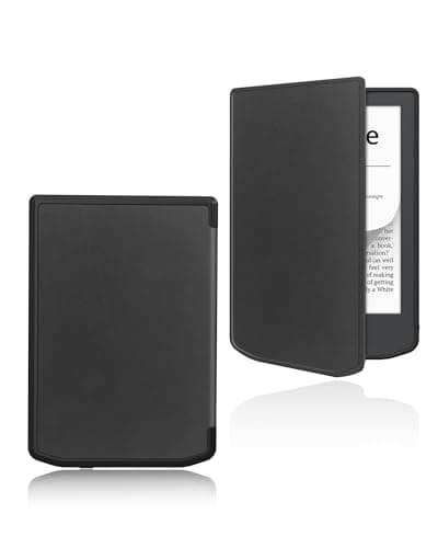 Image of Case for PocketBook Verse Lite PB619/Pocketbook Verse PB629/Pocketbook Verse Pro E-Book Reader PB634 6 inch, yystao Slim Protective Shell Cover, Black