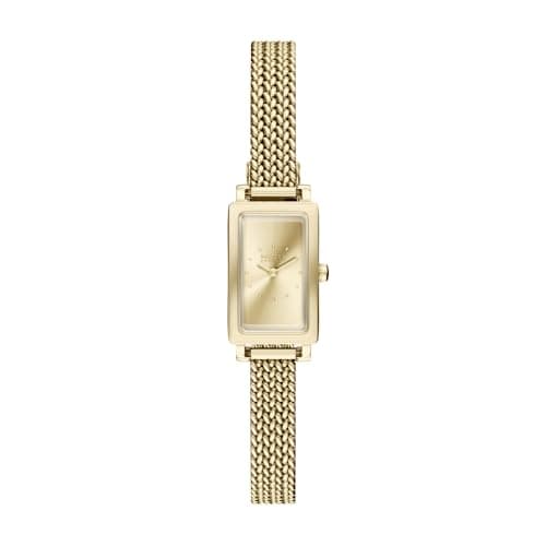 Image of Skagen Hagen Micro Women's 31MM Gold-Tone Stainless Steel Watch, SKW3178