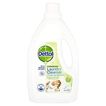 Image of Dettol Antibacterial Laundry Cleanser Sensitive Fragrance Free 1500 ml (Pack of 4)