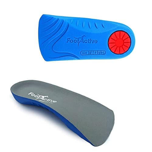 Image of FootActive Medical 3/4 Length Insole - XS - 3/4.5 UK Blue