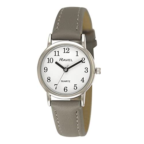 Image of Ravel - Women's Pastel Coloured Everyday Watch (27mm case) - Analogue Quartz - R0137.13.2 - Grey/Silver Tone
