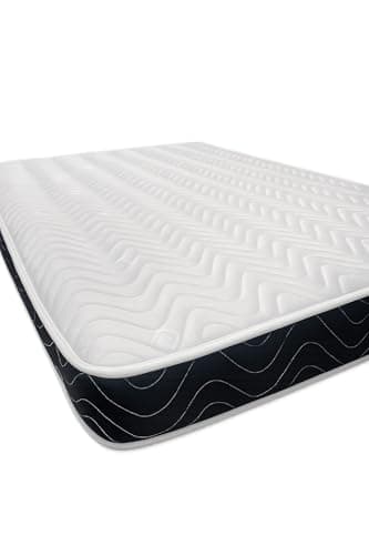 Image of Resti Support Black Pattren Orthopaedic Firm Mattress, Firm Spring Mattress for Back & Joint Support, Cool Touch Breathable Fabric (Single 3ft, Medium Soft 13.5G)