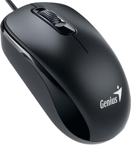 Image of Genius DX-110 mouse, optical, 1000 dpi, wired, USB, black 31010116100