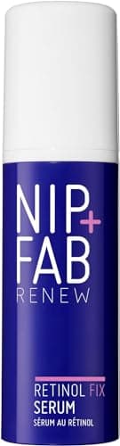 Image of Nip + Fab Retinol Fix Serum Extreme – 0.3% Retinol Complex Anti-Ageing Face Serum with Peptides and Aloe Vera for Fine Lines, Wrinkles and Smooth Skin Texture, Night Treatment, Vegan, 30ml