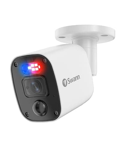 Image of Swann 1080p Enforcer™ Bullet Camera (Add-on)-High-Resolution Wired Security Camera with Night Vision & Motion Sensor Technology–Smart Human/Vehicle Detection for Home Surveillance