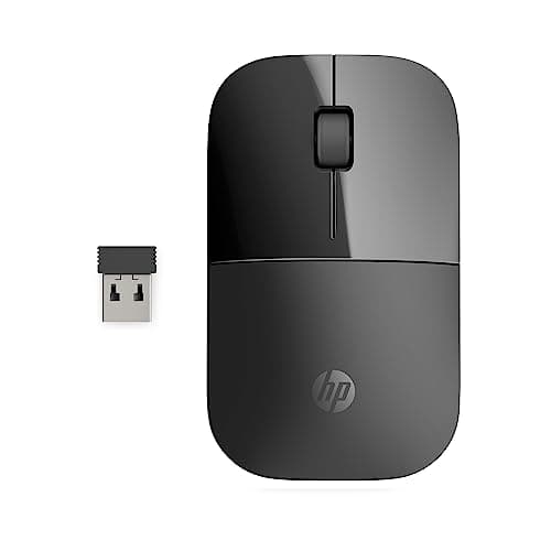 Image of HP Z3700 Wireless Mouse | Black | Slim | Multi-OS & Device Compatibility | 2.4 GHZ Connectivity | Multi-Surface Technology | Blue LED 1200 dpi Optical Sensor | Up to 16 Months Battery Life