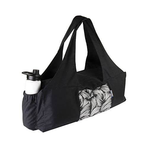 Image of Yoga-Mad Large Yoga Mat Bag | Full Zip Yoga Bag with Bottle Holder | Unisex Carrier | Stores Mat and Accessories | Suitable for Pilates, Yoga, Gym, Fits Most Mat Sizes