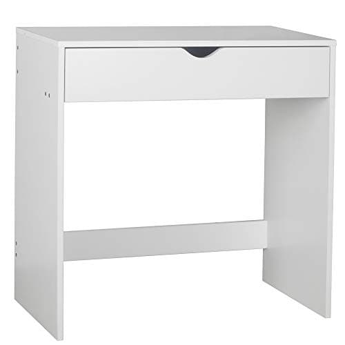 Image of URBNLIVING Bedroom 1 Drawer Wooden Small Dressing Table