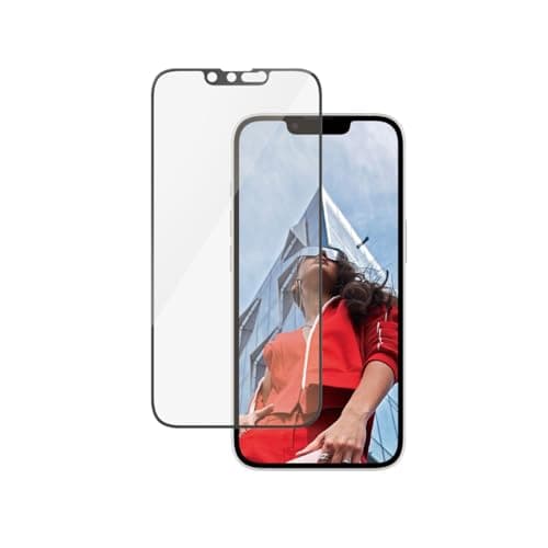 Image of PanzerGlass® Ceramic Screen Protector for iPhone 17e, 16e, iPhone 14, 13 Pro, 13, Ultra-Wide Fit with EasyAligner