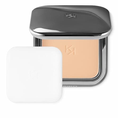 Image of KIKO Milano Matte Fusion Pressed Powder 01, Pressed Powder With A Natural Matte Finish